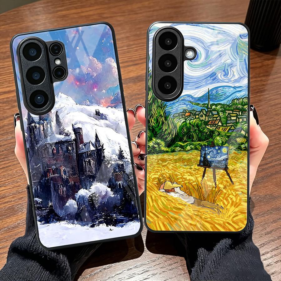 Glass Phone Cover Case for Sam - Computer Case 评论和价格
