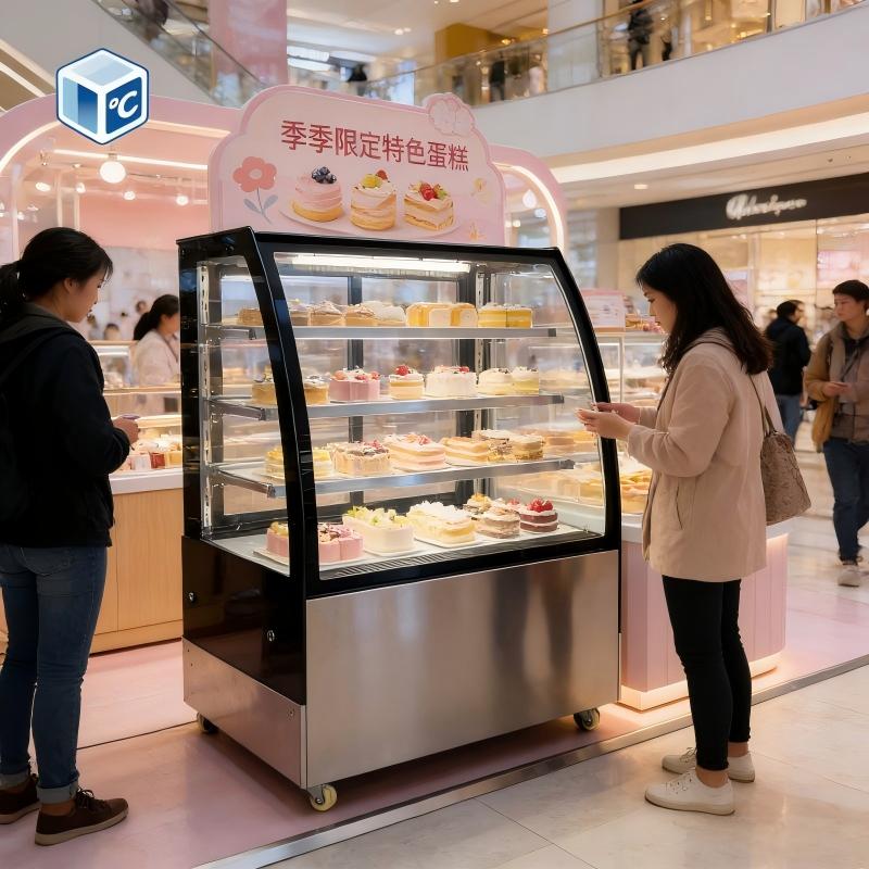 2 Tier Commercial Cake Display - Case Fans 评论和价格