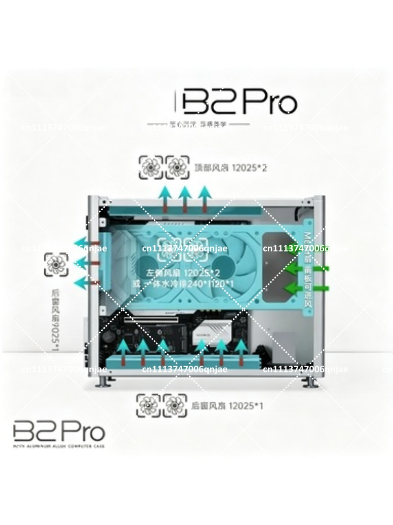 B2 Pro All-Aluminum MATX Case  - Atx Case 评论和价格